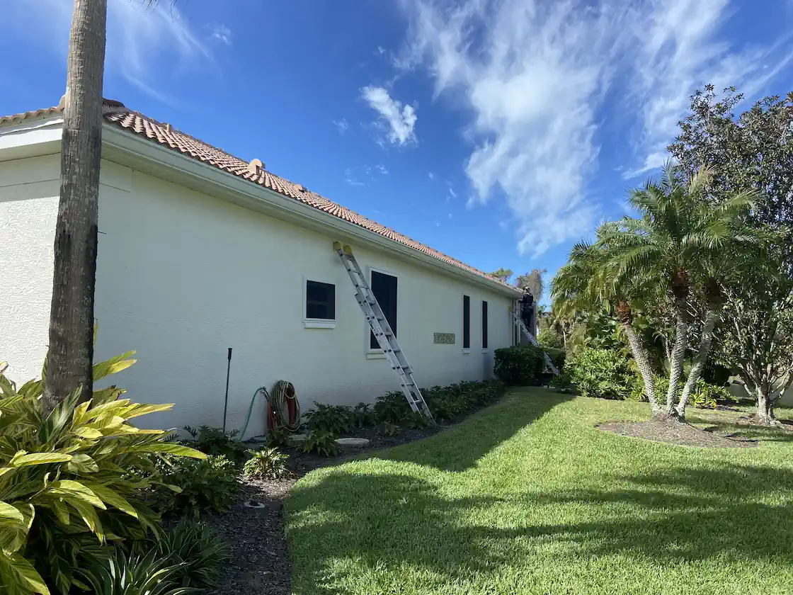 Professional gutter cleaning
